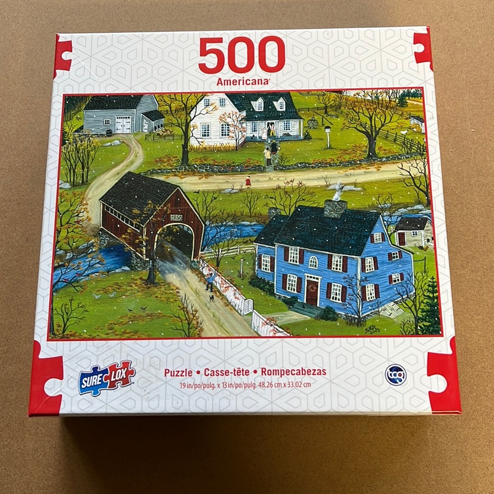 SURE LOX 500 Americana Puzzle for Kids NWOT